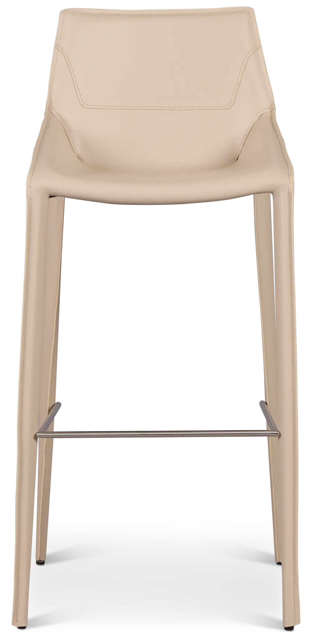 Wayne Light Beige 30" Upholstered Barstool