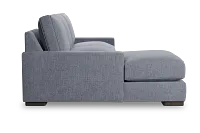 Edgewater Elevation Gray Left Chaise Sectional