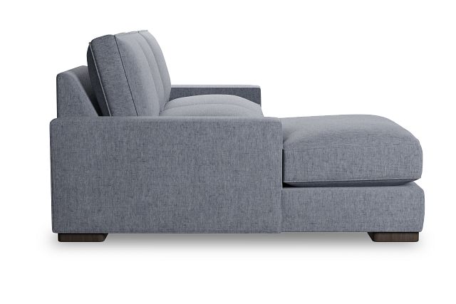 Edgewater Elevation Gray Left Chaise Sectional
