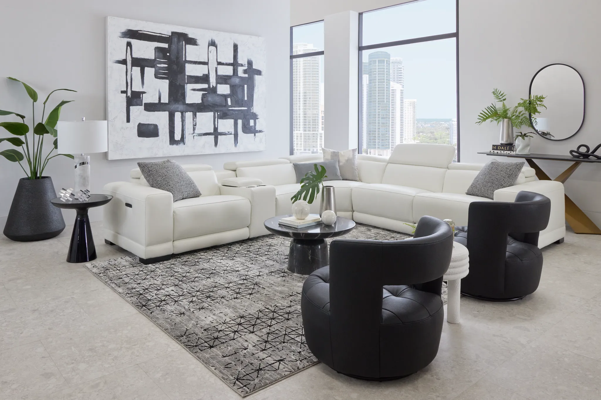 Dylan Silver 8x10 Area Rug