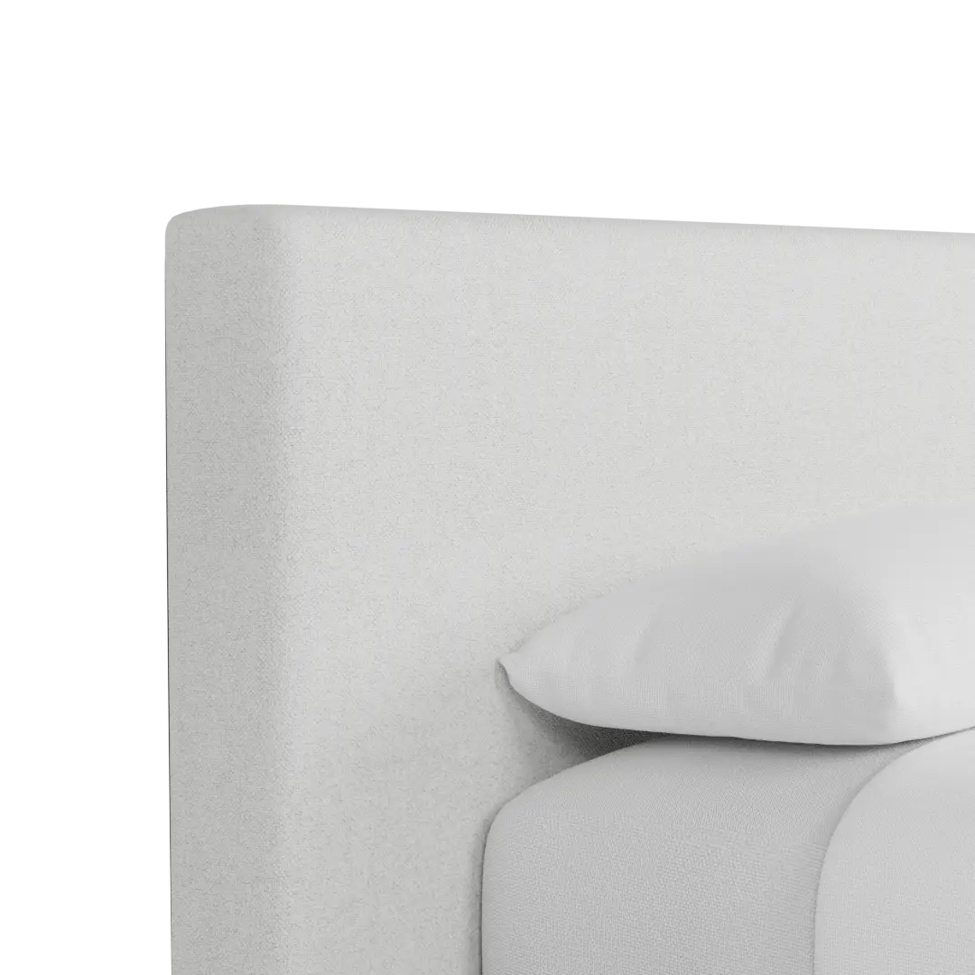 Grayton Elite Ivory 44" Upholstered Platform Bed Grayton Elite Ivory 44" Upholstered Platform Bed