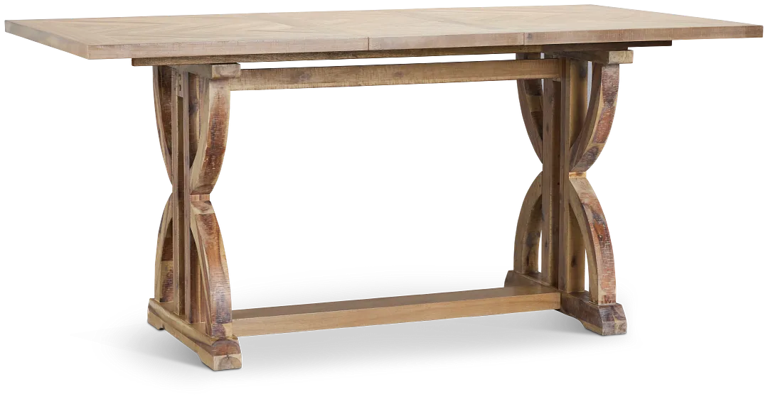 Joplin Light Tone Extension High Dining Table