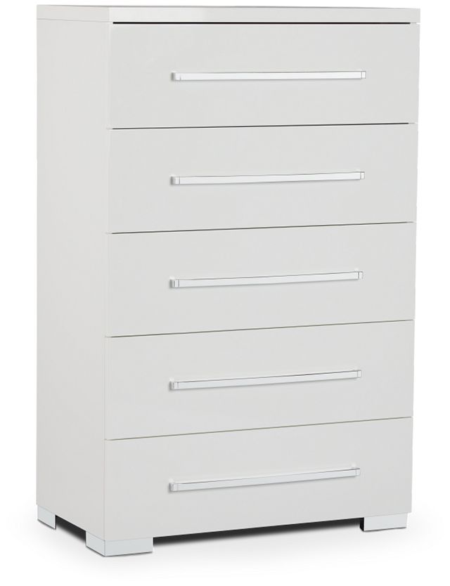 Verona White Drawer Chest