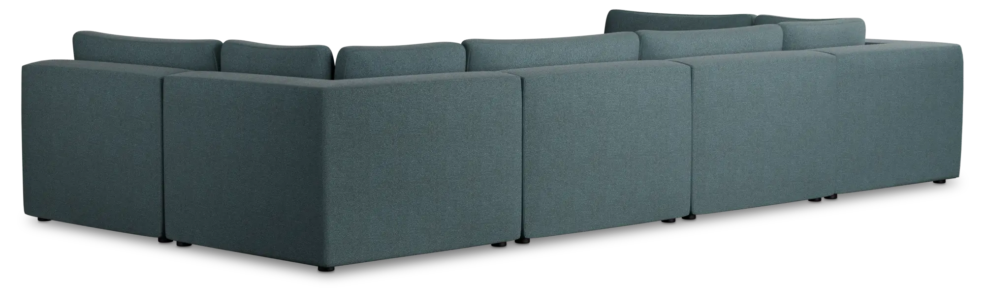 Destin Sutton Blue Fabric 8-piece Pit Sectional Destin Sutton Blue Fabric 8-piece Pit Sectional