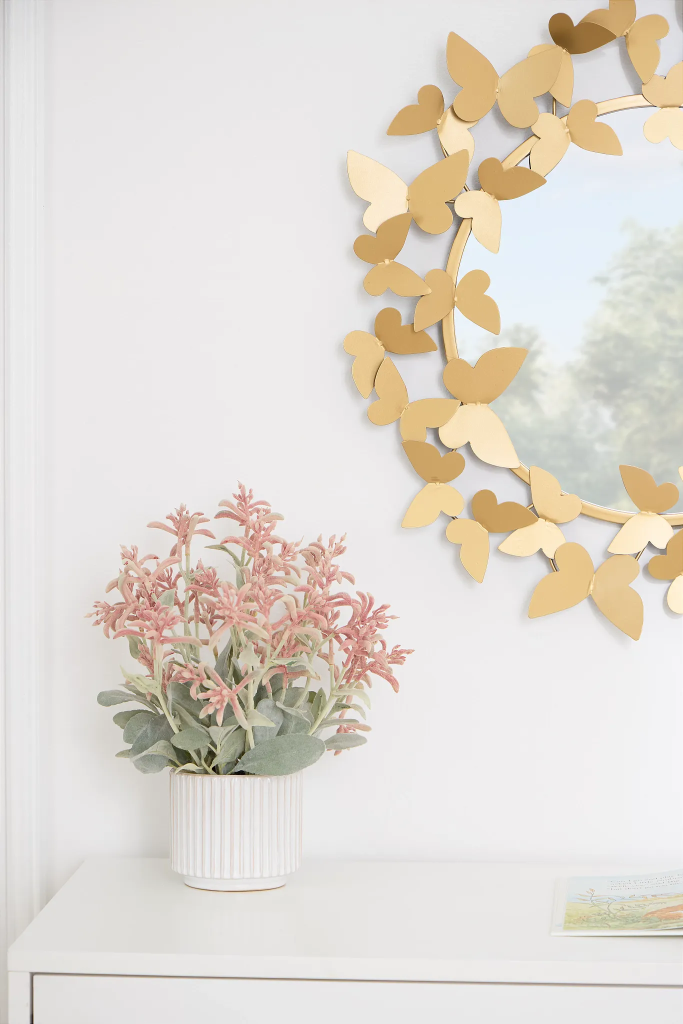 Butterfly Gold Mirror