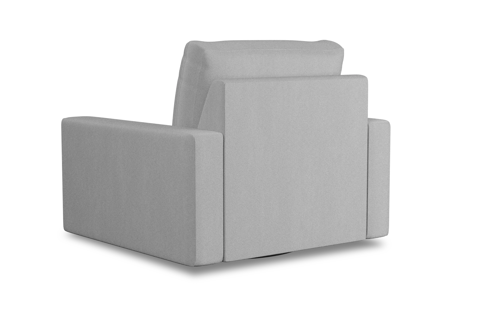 Edgewater Delray Light Gray Swivel Chair