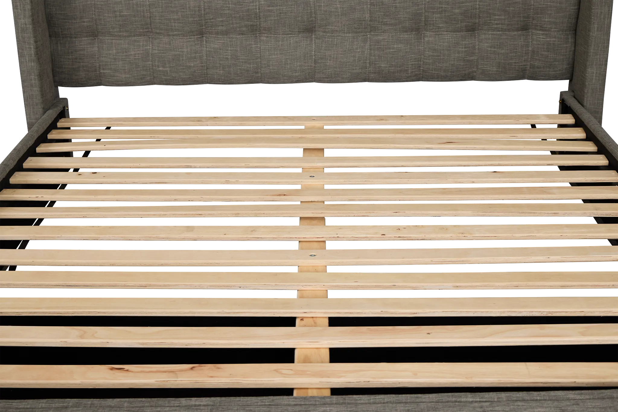 Chatham Gray Low Platform Storage Bed