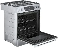 Benchmark Black 30" Dual Fuel Range