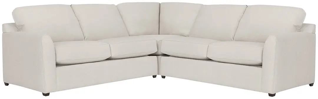 Asheville Light Taupe Fabric Two-arm Right Innerspring Sleeper Sectional Asheville Light Taupe Fabric Two-arm Right Innerspring Sleeper Sectional