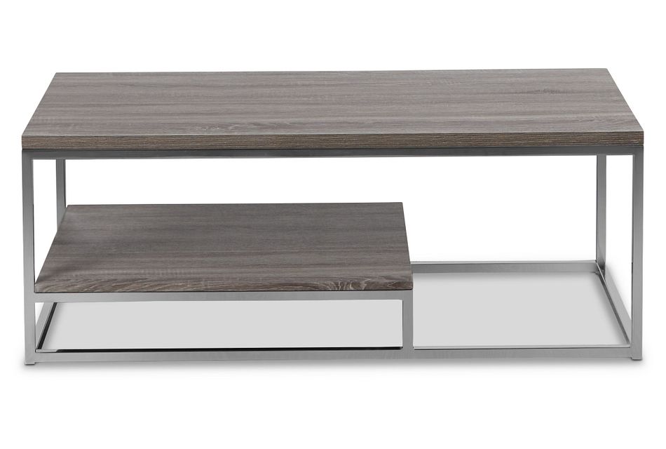 Elliot Gray Rectangular Coffee Table