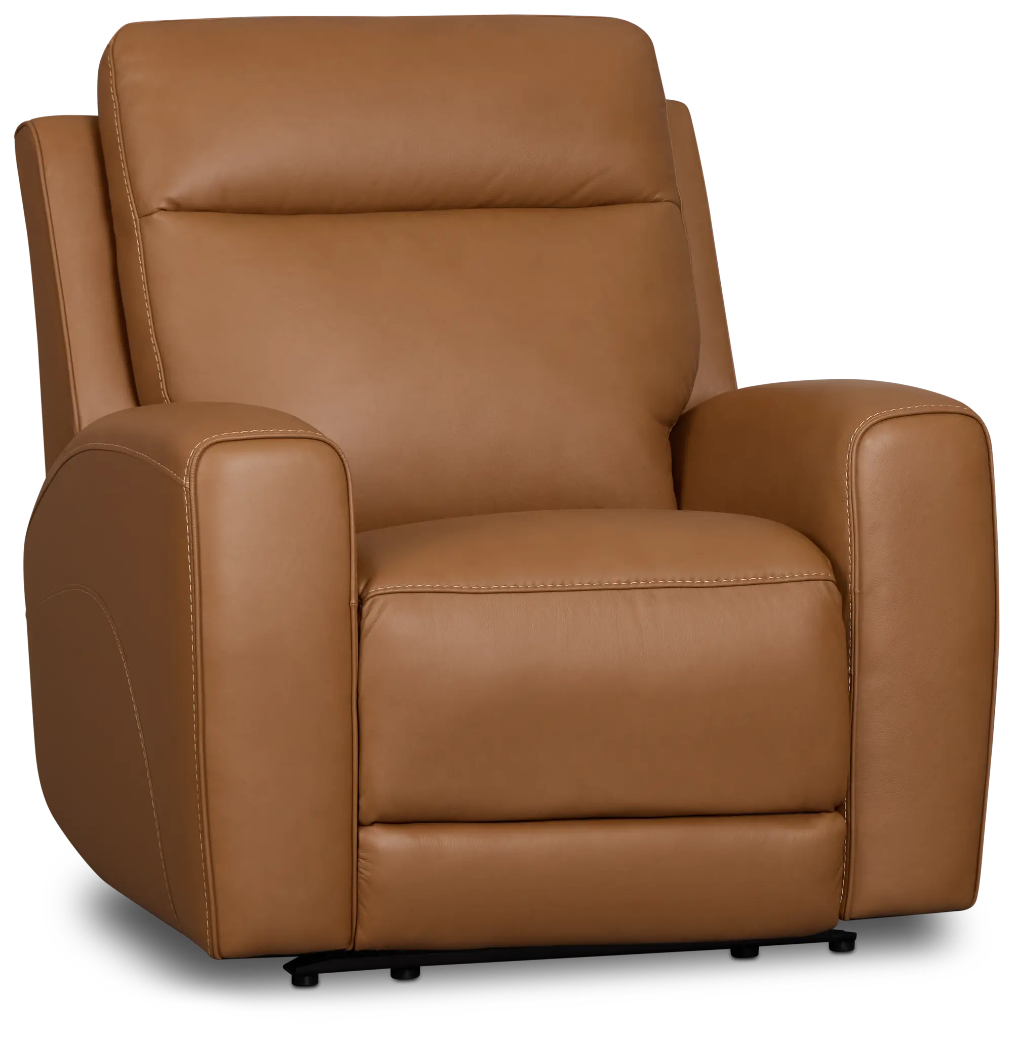 Belmont Medium Brown Lthr/vinyl Power Recliner Belmont Medium Brown Lthr/vinyl Power Recliner