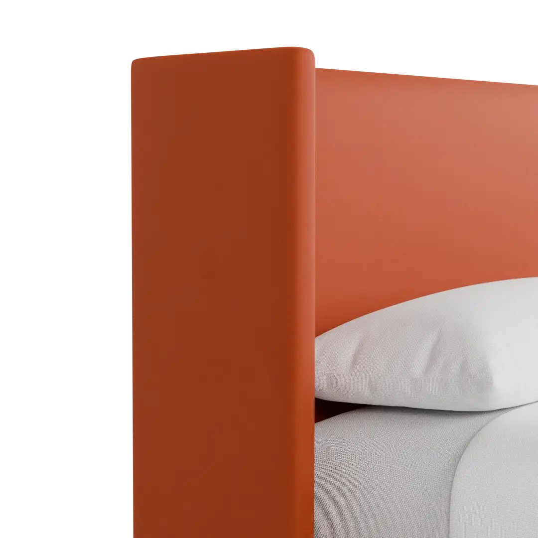 Captiva Joya Orange 48" Upholstered Shelter Bed Captiva Joya Orange 48" Upholstered Shelter Bed