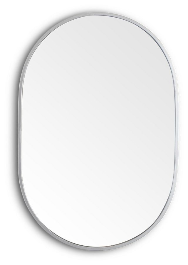 Ezra Silver Medium Mirror