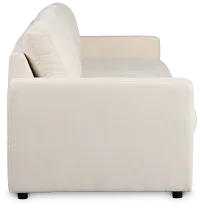Addie Beige Fabric 3-piece Modular Storage Sofa