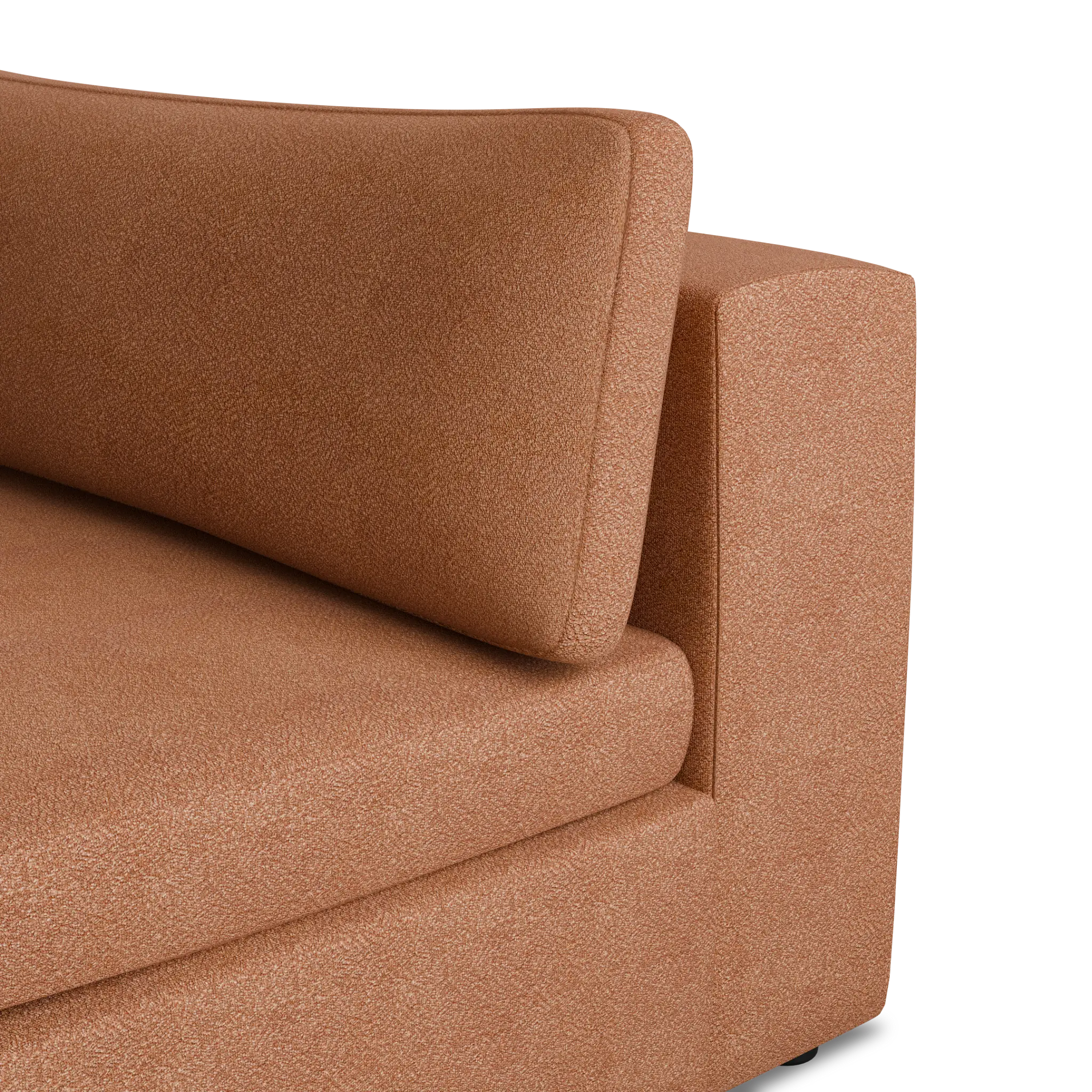 Destin Sutton Orange Fabric 8-piece Modular Sectional Destin Sutton Orange Fabric 8-piece Modular Sectional