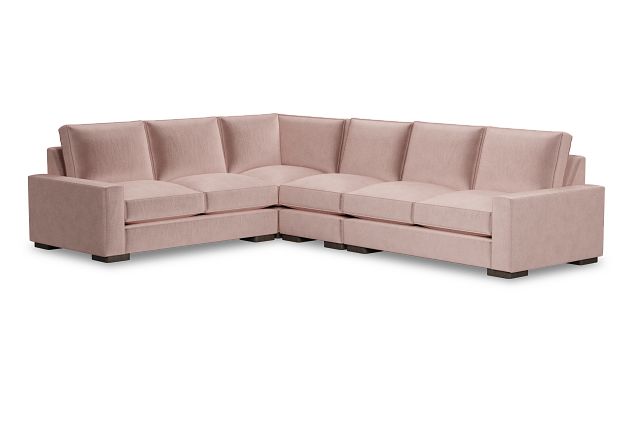 Edgewater Joya Light Pink Medium Two-arm Sectional