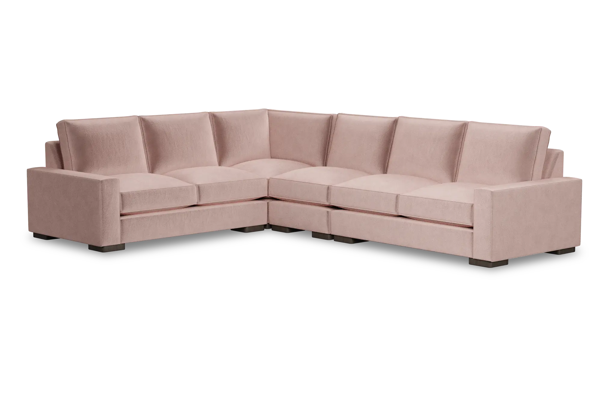 Edgewater Joya Light Pink Medium Two-arm Sectional Edgewater Joya Light Pink Medium Two-arm Sectional
