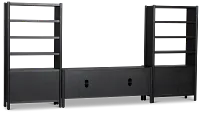 Santorini Black 71" Entertainment Wall