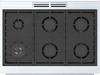 Bosch 800 Series Stainless Steel 36" Dual Fuel Range