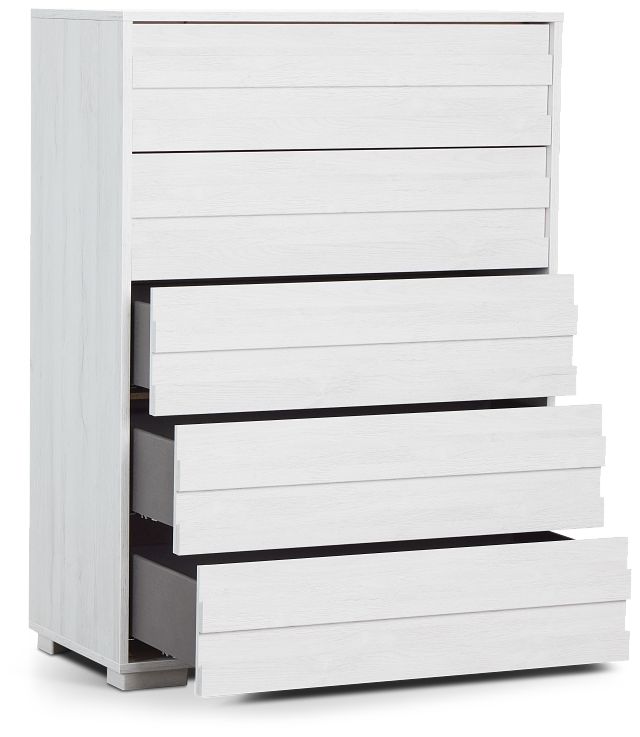 Everett White Drawer Chest