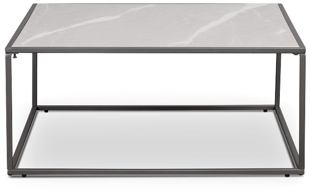 Joliet Gray Square Coffee Table