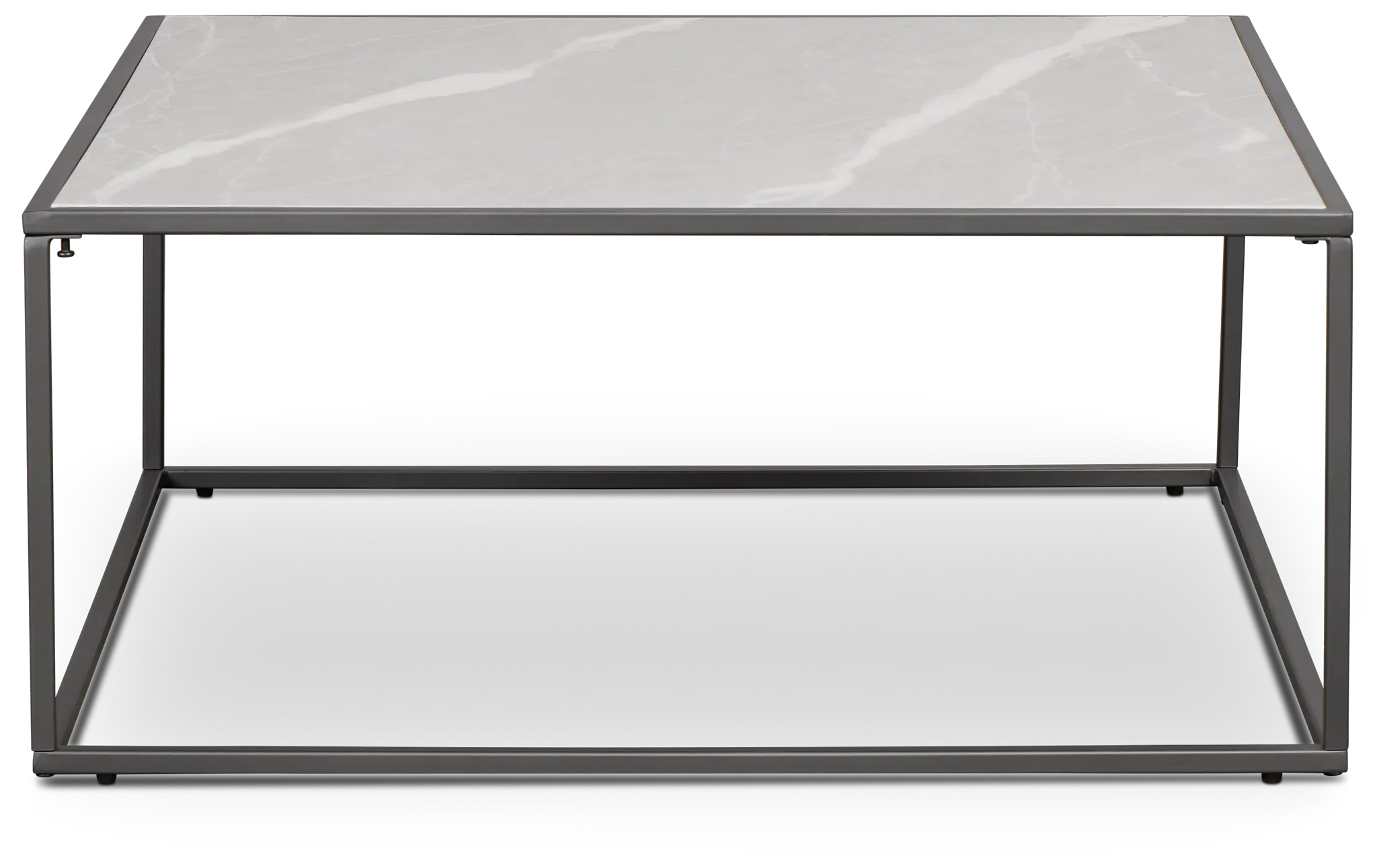 Joliet Gray Square Coffee Table