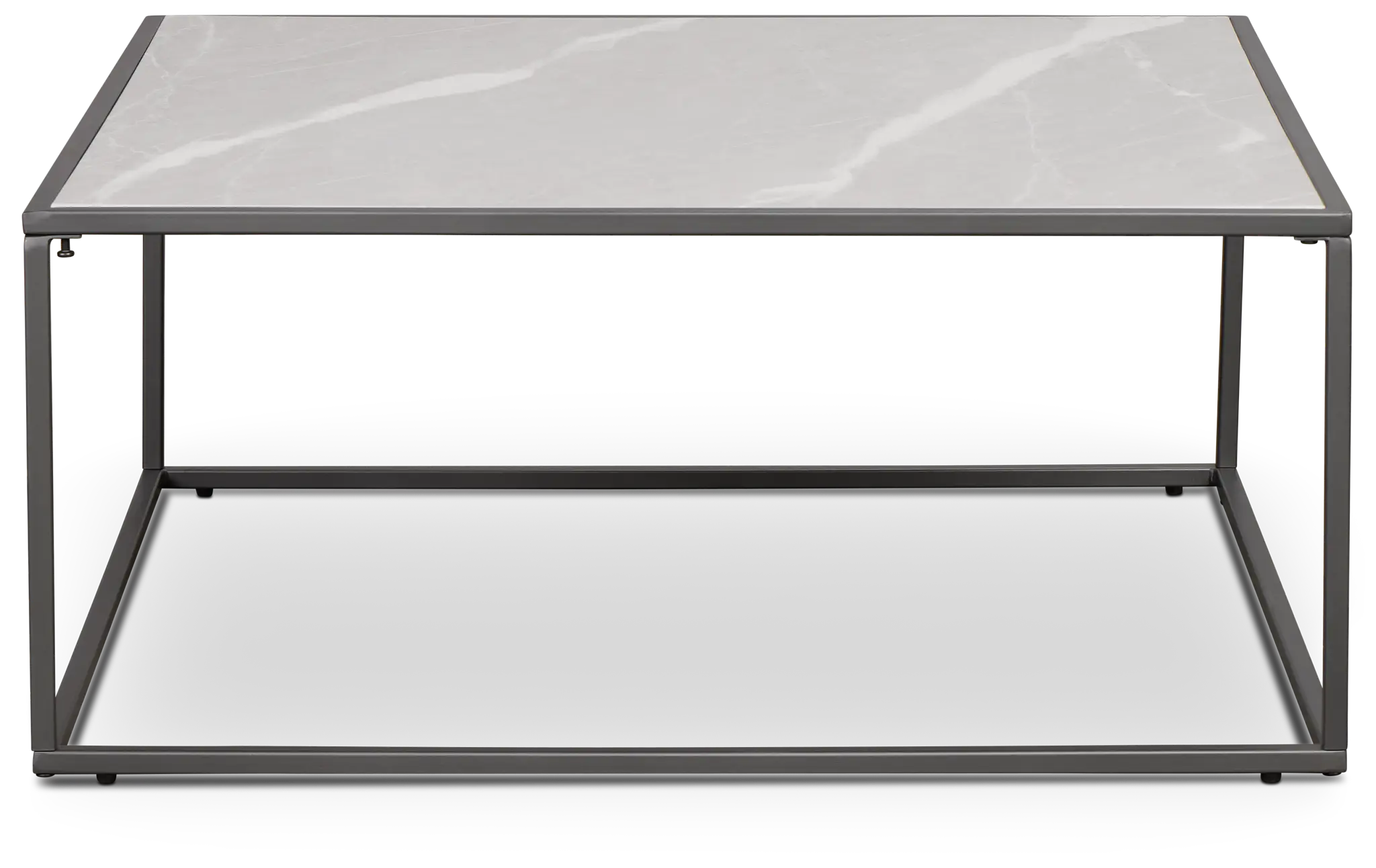 Joliet Gray Square Coffee Table Joliet Gray Square Coffee Table