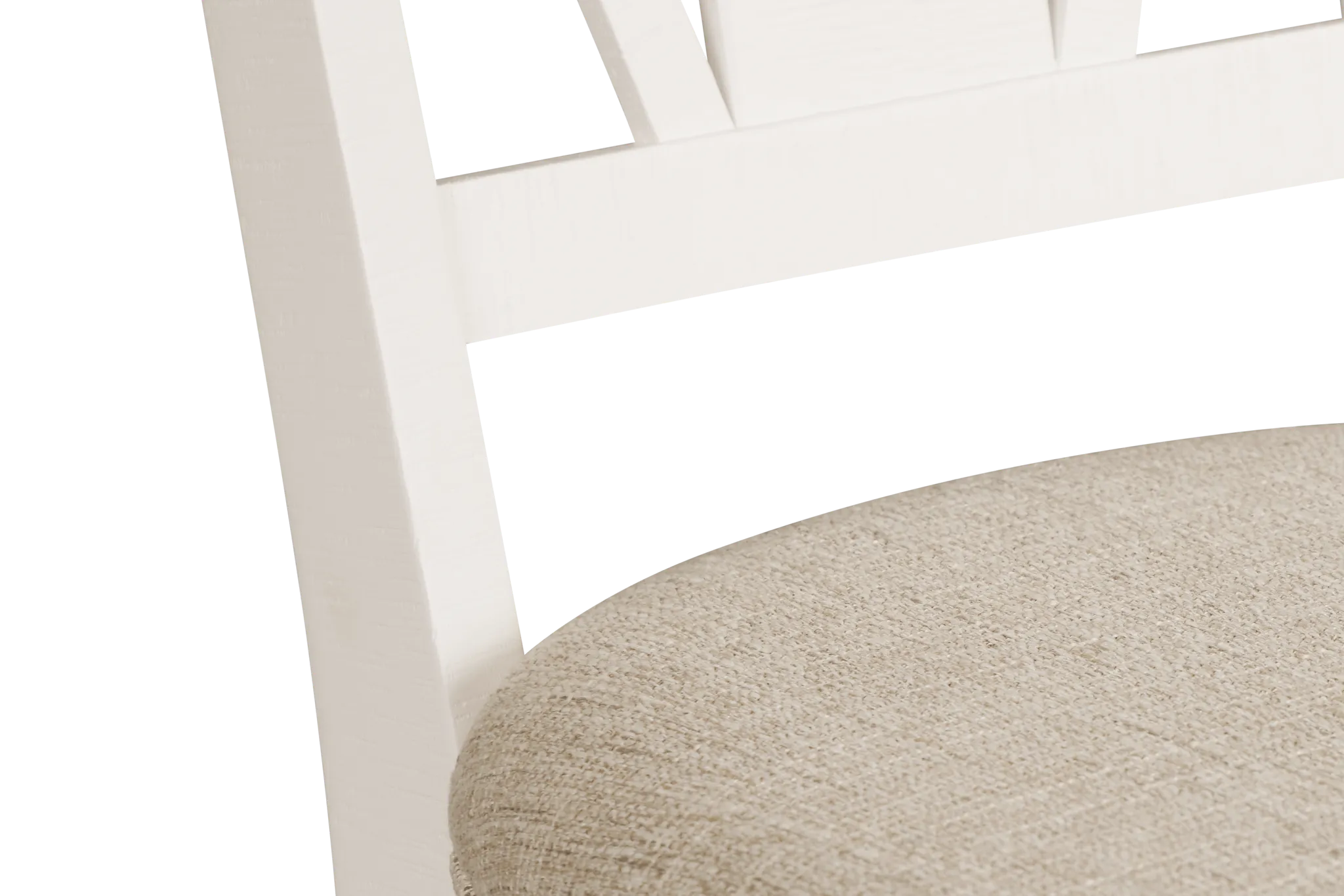 Heron Cove White 24" Upholstered Barstool