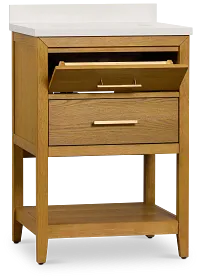 Alden Light Tone 24" Single Bathroom Vanity