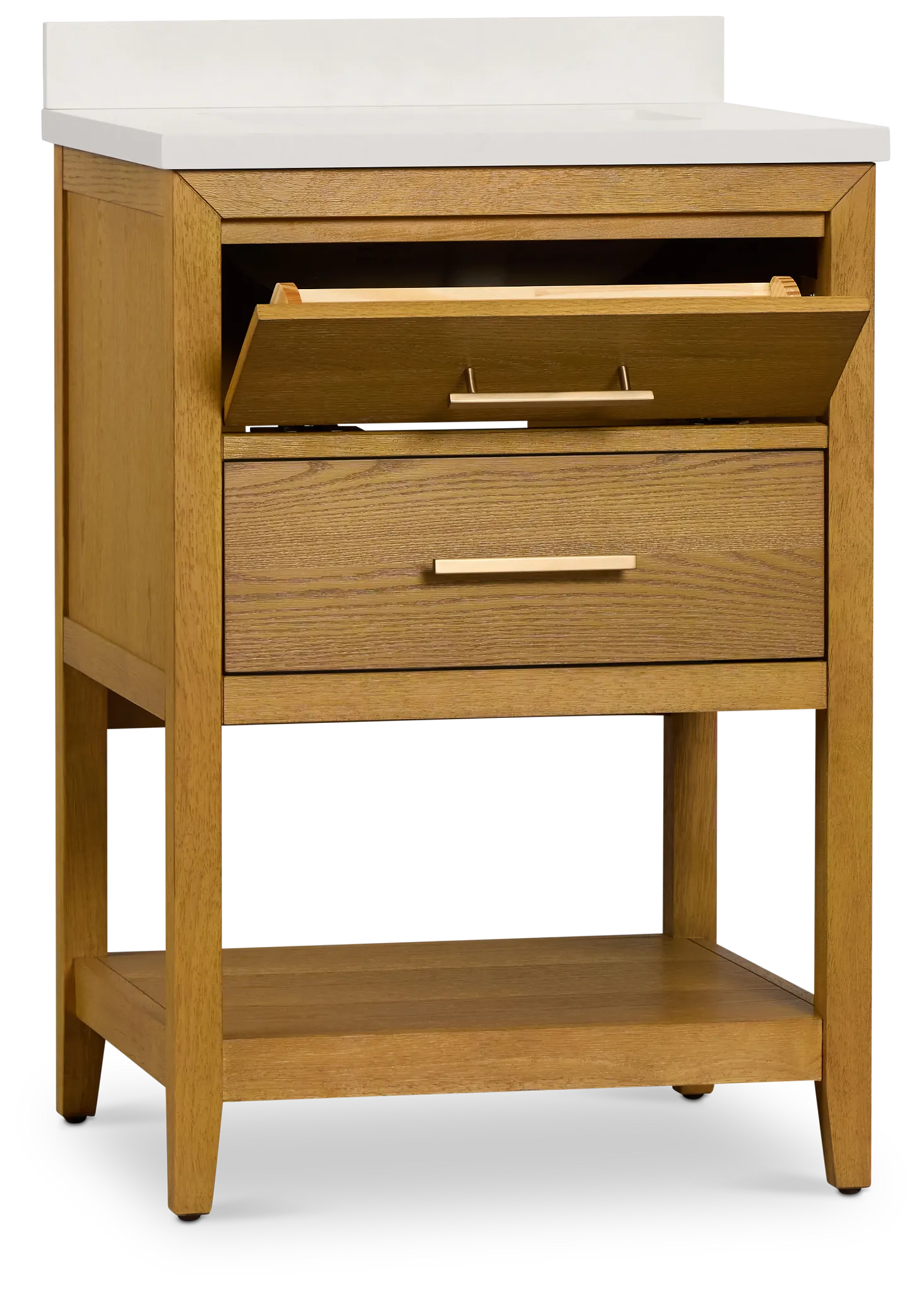 Alden Light Tone 24" Single Bathroom Vanity