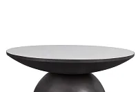 Darby White Marble Round Coffee Table