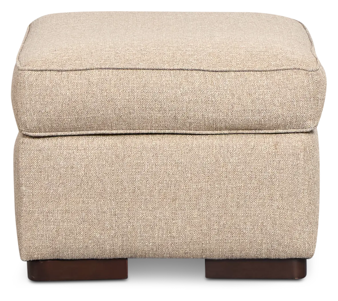 Sinclair Brown Fabric Ottoman Sinclair Brown Fabric Ottoman