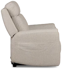 Gavin Beige Fabric Power Lift Recliner
