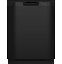 Ge 450 Series Black Built In Dishwasher