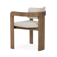 Bella Dark Tone Upholstered Side Chair