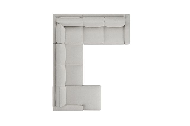 Edgewater Maguire Ivory Medium Left Chaise Sectional