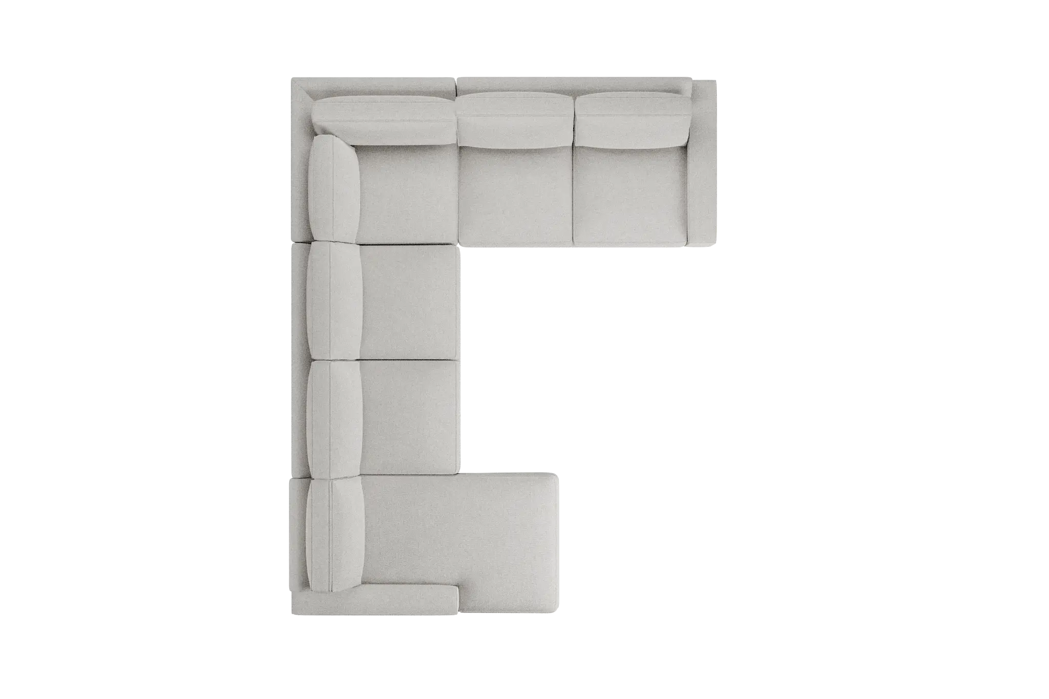 Edgewater Maguire Ivory Medium Left Chaise Sectional Edgewater Maguire Ivory Medium Left Chaise Sectional