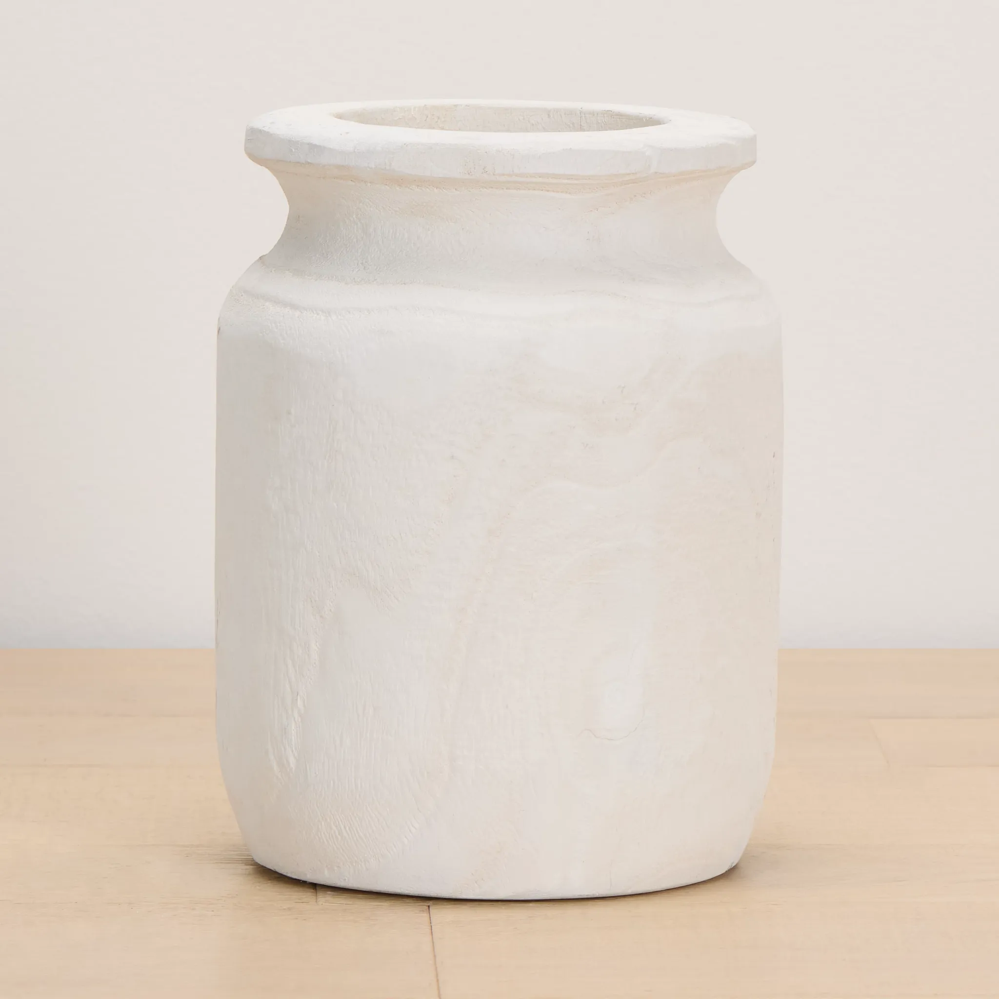 Elza White 7" Vase