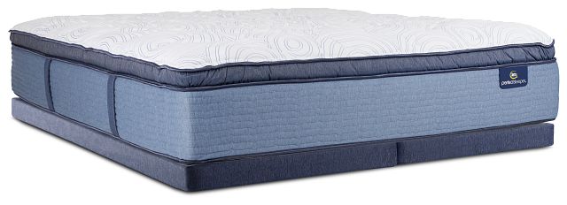 serta pearce plush low profile mattress set queen