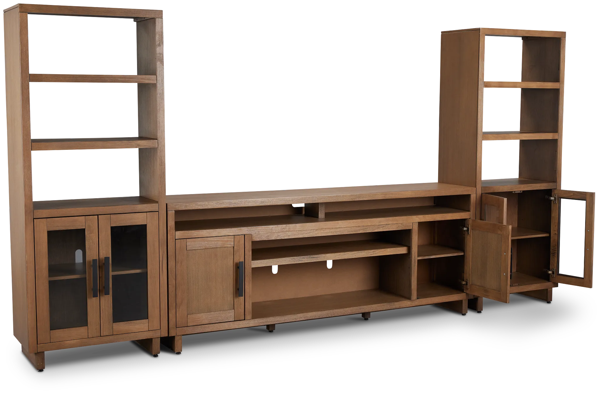 Richmond Light Tone 80" Door Entertainment Wall