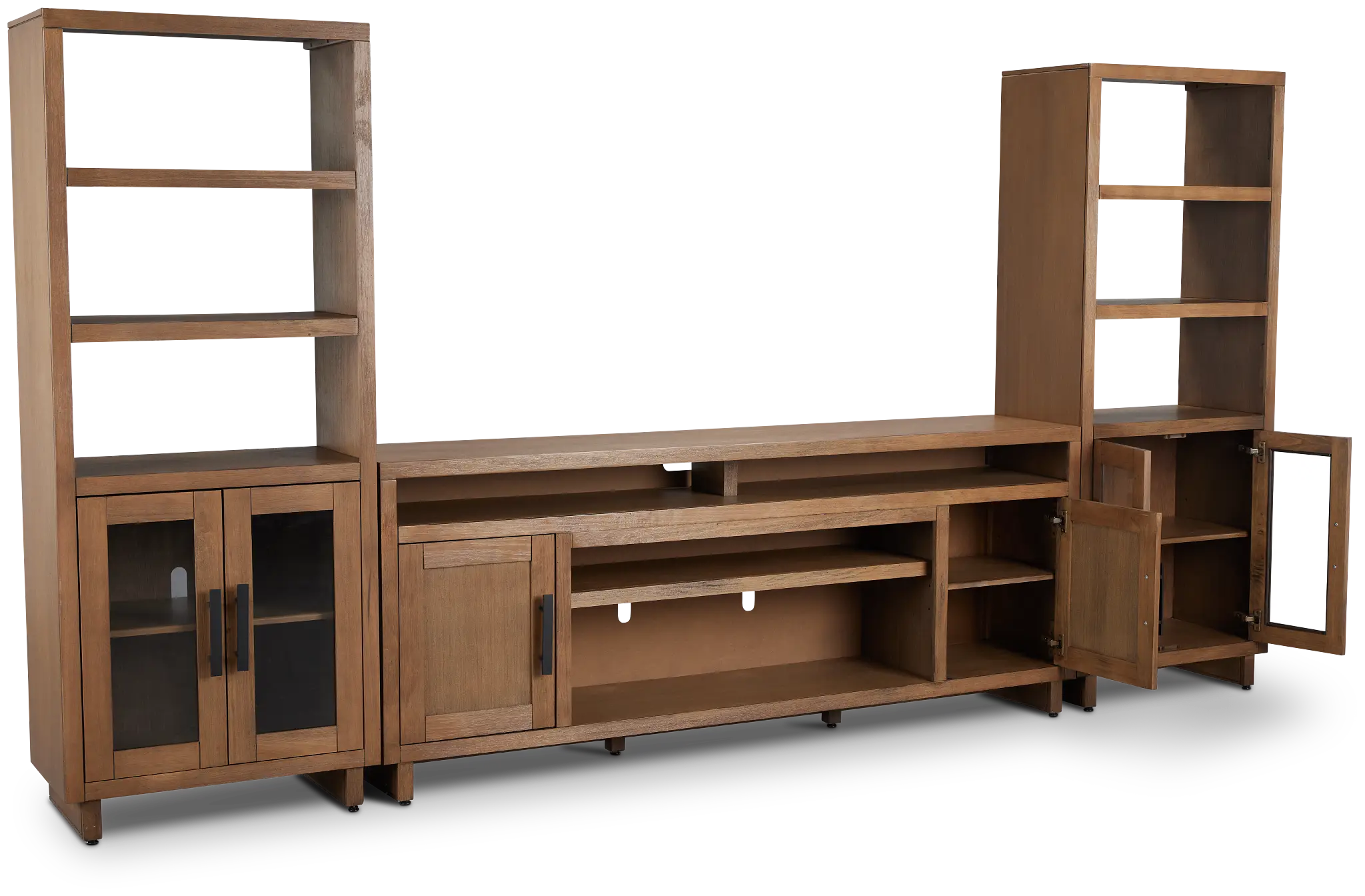 Richmond Light Tone 80" Door Entertainment Wall Richmond Light Tone 80" Door Entertainment Wall