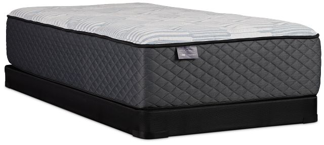 Kevin Charles By Sealy Signature Medium Low-profile Mattress Set
