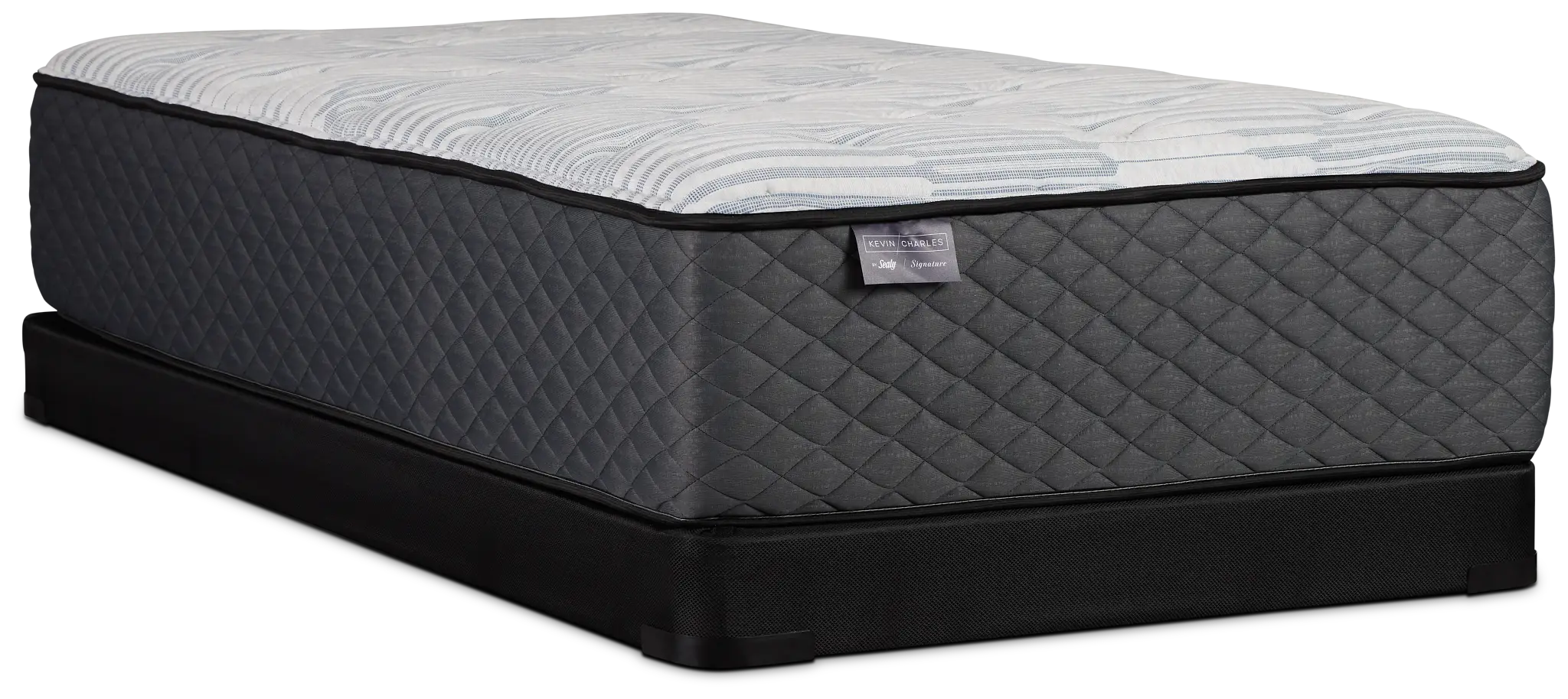 Kevin Charles By Sealy Signature Medium Low-profile Mattress Set Kevin Charles By Sealy Signature Medium Low-profile Mattress Set