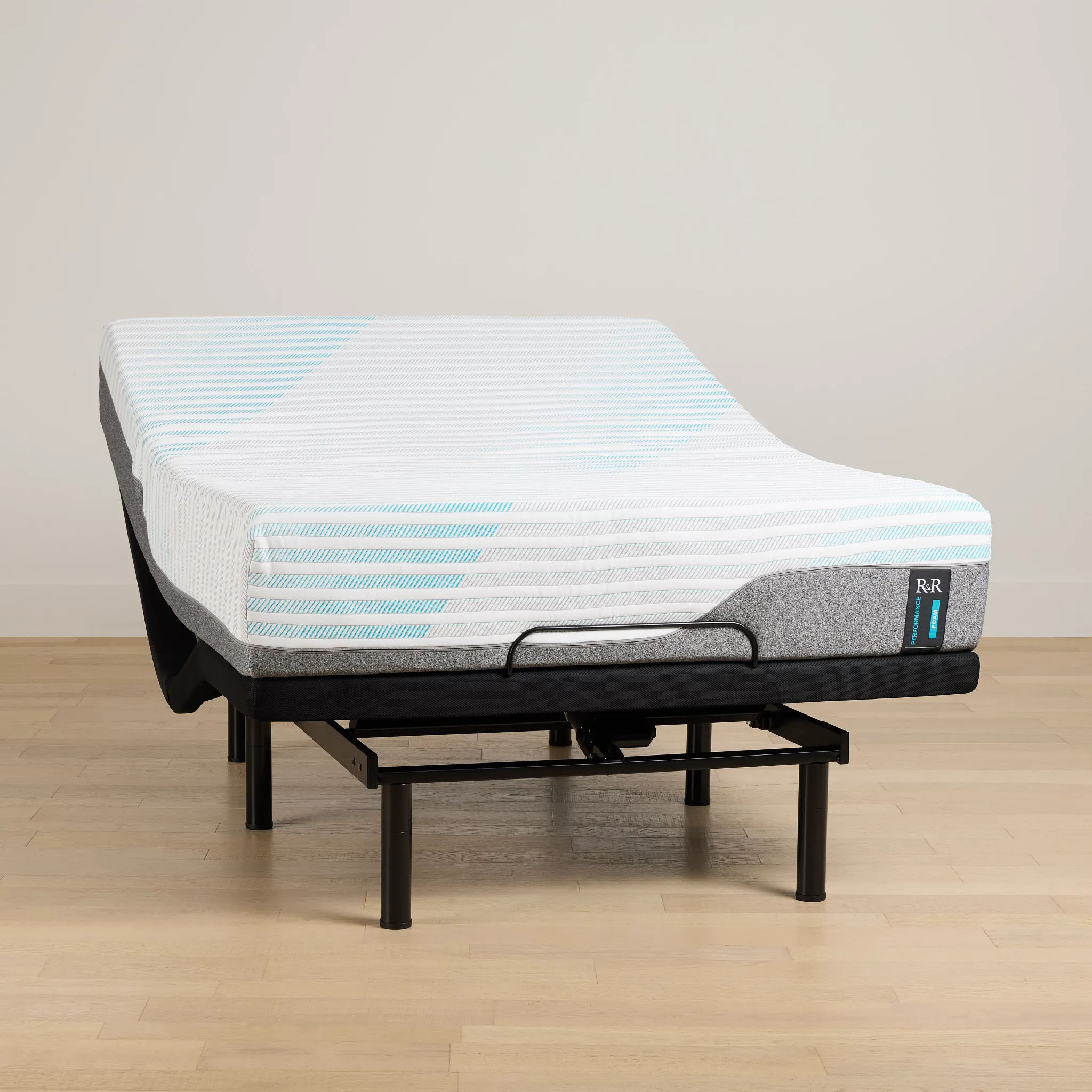 Rest & Renew Performance Firm Deluxe Adjustable Mattress Set