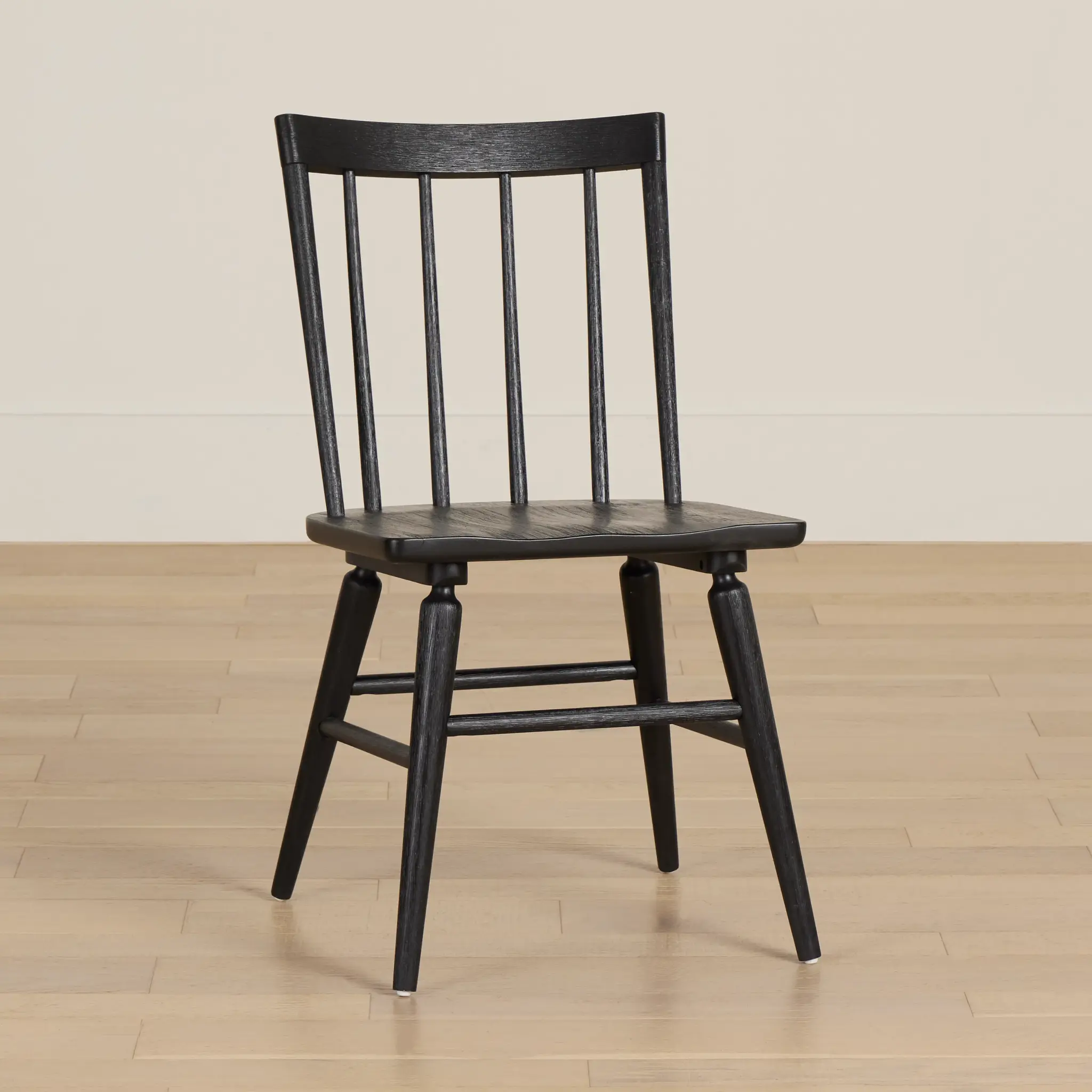 Taylor Black Slat Side Chair Taylor Black Slat Side Chair