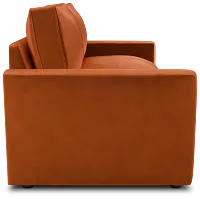 Siesta Joya Orange Fabric Innerspring Sleeper