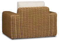 Mallorca Brown Chair With Light Beige Cushions