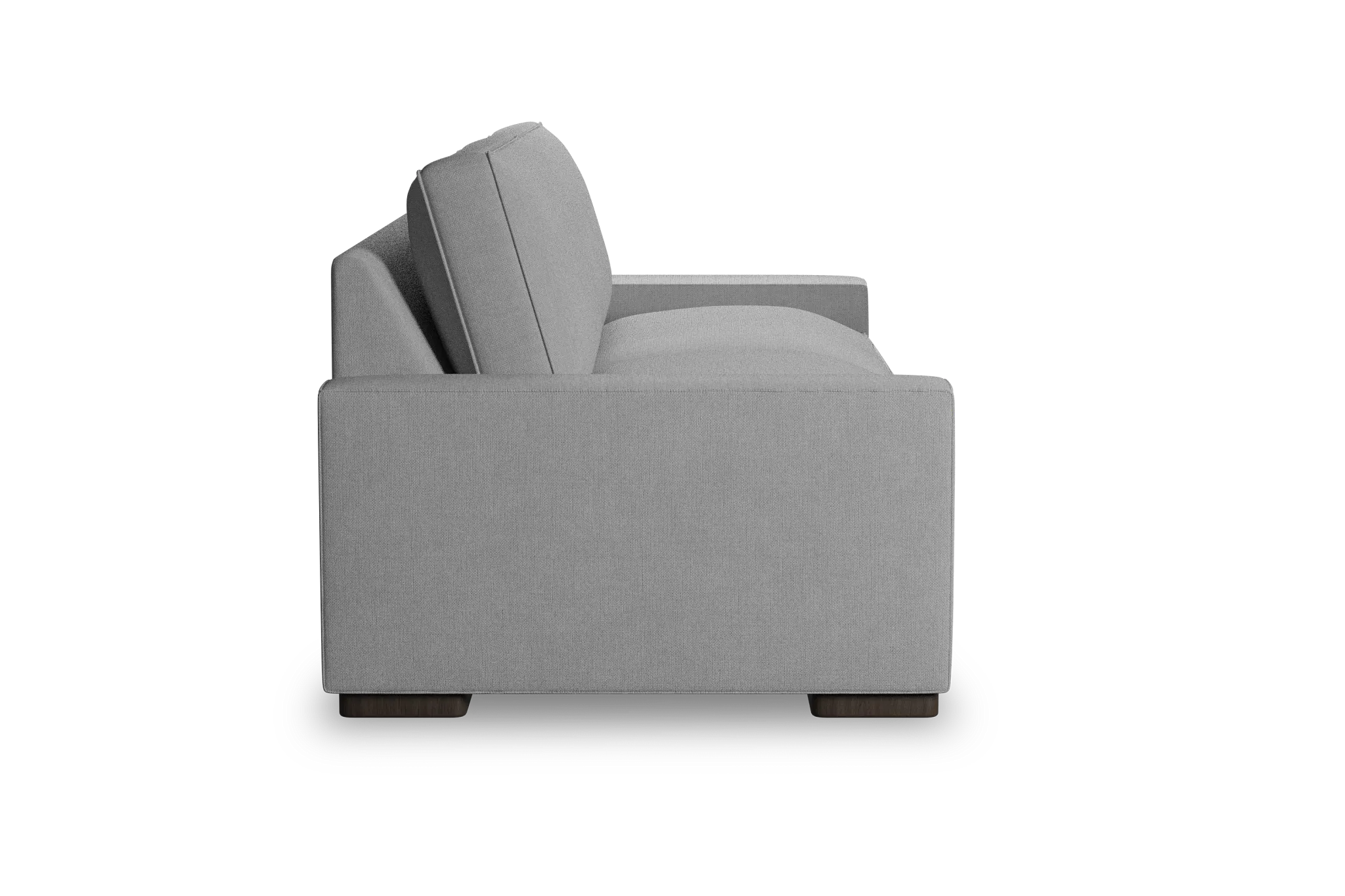 Edgewater Suave Gray 96" Sofa W/ 2 Cushions