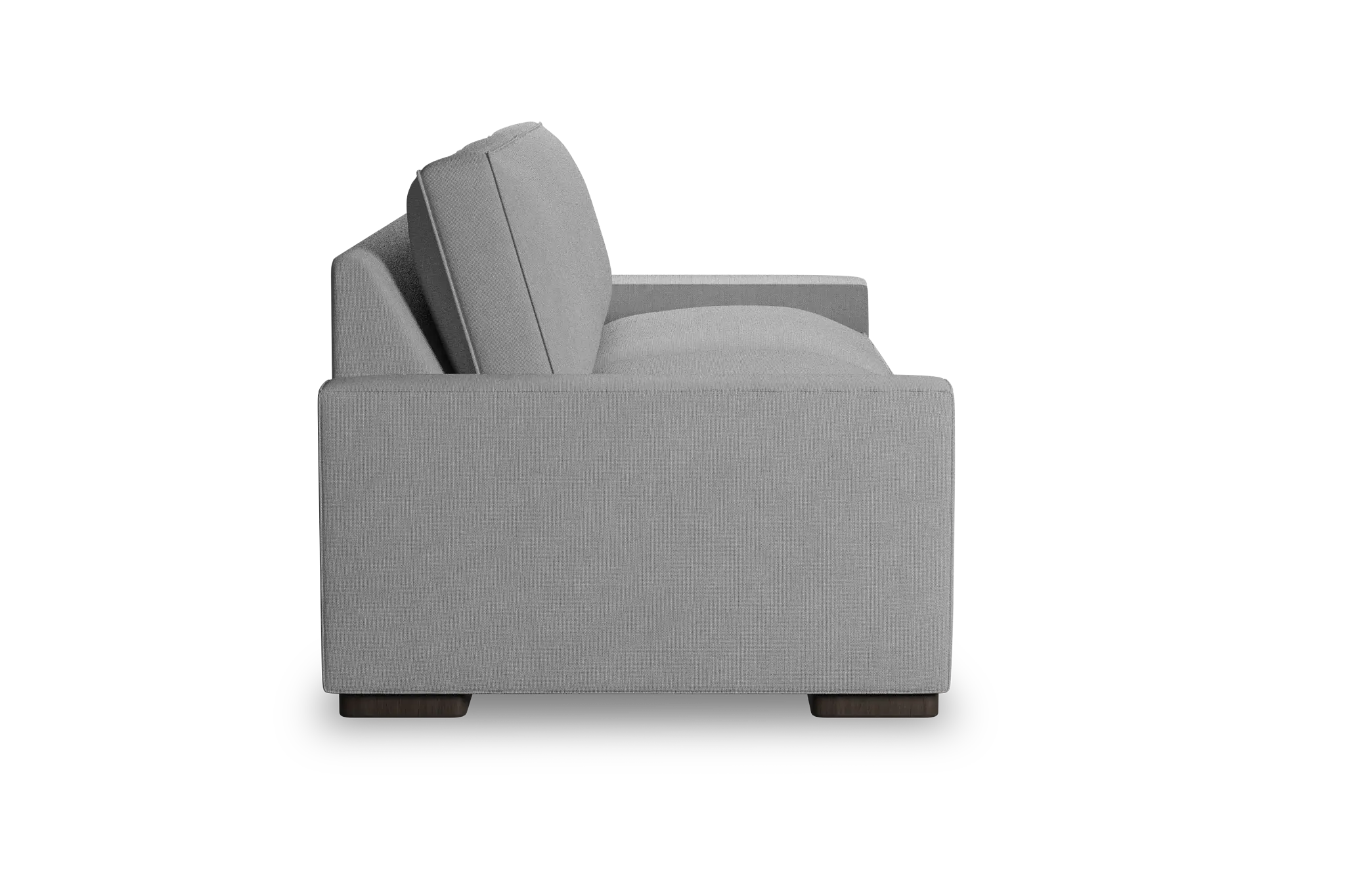 Edgewater Suave Gray 96" Sofa W/ 2 Cushions Edgewater Suave Gray 96" Sofa W/ 2 Cushions