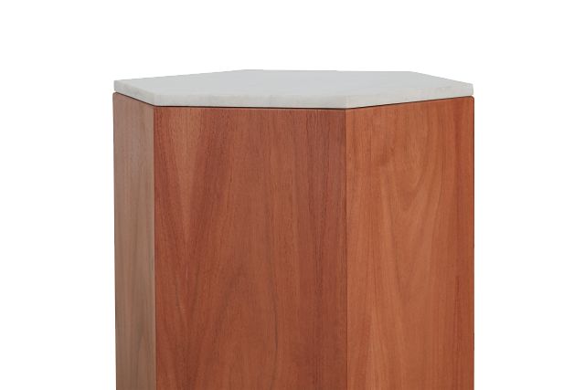 Isla Marble Accent Table